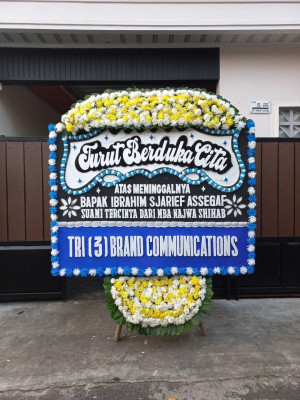 Papan Bunga Duka di Kauman